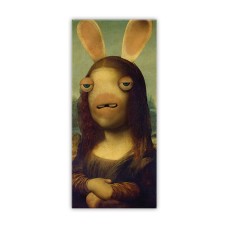 ABYstyle Raving Rabbids Soft Touch Magnet 5 x 12 cm - La Joconde