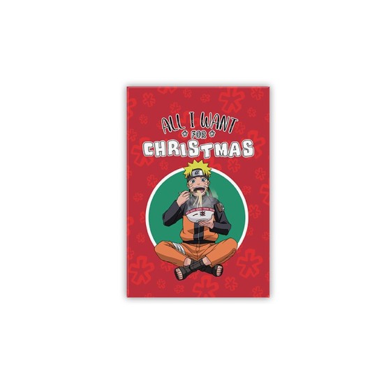 ABYstyle Naruto Shippuden Magnet 5 x 8 cm - All I Want for Christmas - Magnēts