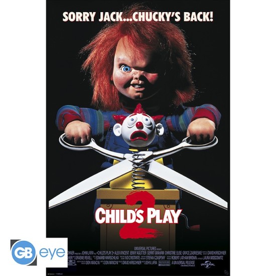 ABYstyle Chucky Poster Maxi 91.5 x 61 cm - Child's play 2 - Plakāts