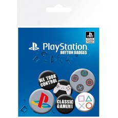 ABYstyle PlayStation Pin Badge Pack (6 pcs.) - Mix