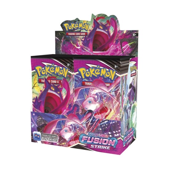 Pokemon Super Card Game TCG Trading Cards - Sword & Shield Fusion Strike assorted EN - Kāršu spēle