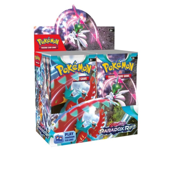 Pokemon Super Card Game TCG Trading Cards - Scarlet & Violet 4 Paradox Rift assorted EN - Kāršu spēle