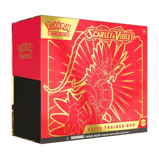 Pokemon Super Card Game TCG Trading Cards - Scarlet Violet (Koraidon) Elite Trainer Box EN - Kāršu spēle