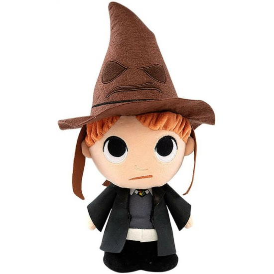 Funko! Harry Potter Plush Toy 15cm - Ron with Sorting Hat - Plīša rotaļlieta