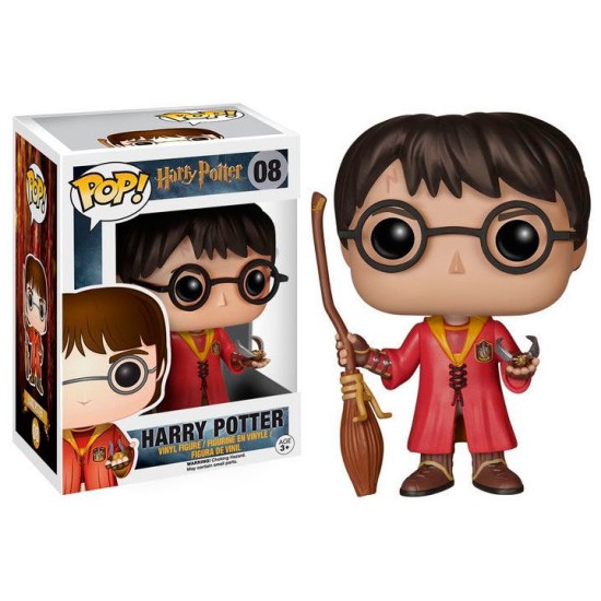 Funko POP! Harry Potter Figure 9cm - Harry Potter Quidditch (08) - Vinila figūriņa