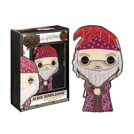 Funko POP! Harry Potter Large Enamel Pin 10cm - Dumbledore (04) - Piespraude / statuete