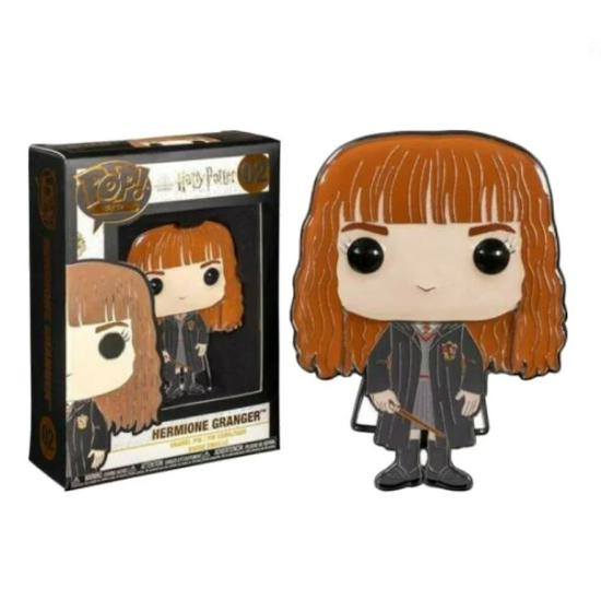 Funko POP! Harry Potter Large Enamel Pin 10cm - Hermione (02) - Piespraude / statuete