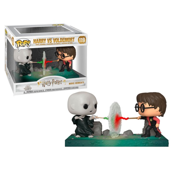 Funko POP! Harry Potter Figure 12cm - Harry Potter vs Voldemort (119) - Vinila figūriņa