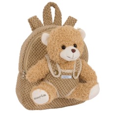 Safta Bear Plush Toy Backpack 27cm - Коричневый - Рюкзак