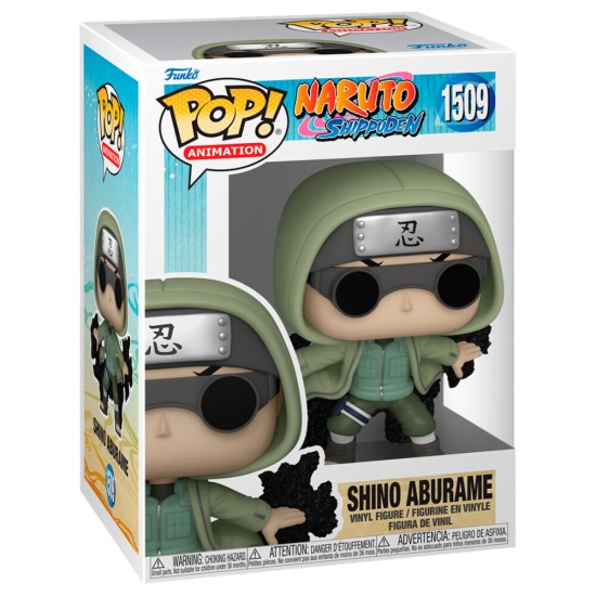 Funko POP! Naruto Shippuden Figure 9cm - Shino Aburame (1509) - Vinila figūriņa