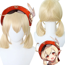 Genshin Impact Anime Cosplay Synthetic Hair Wig - Klee