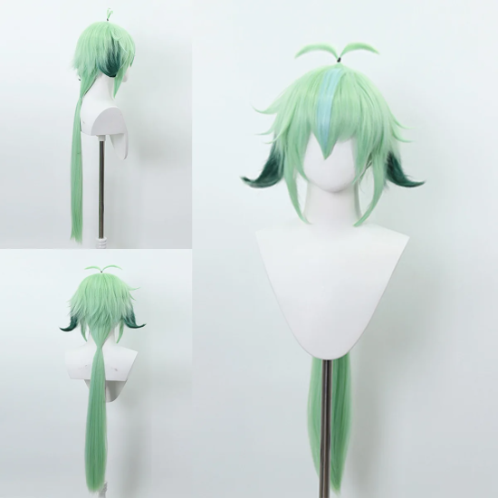 Genshin Impact Anime Cosplay Synthetic Hair Wig - Sucrose - Kospleja parūka