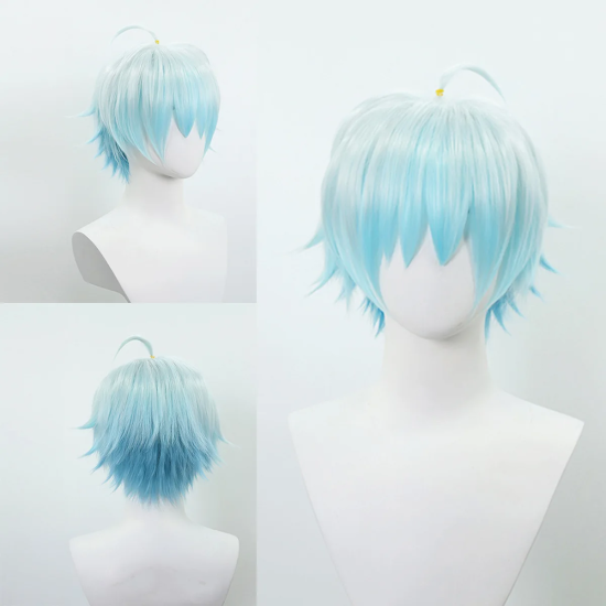 Genshin Impact Anime Cosplay Synthetic Hair Wig - Chongyun - Kospleja parūka