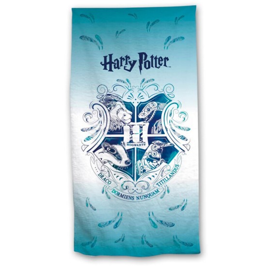 Aymax Harry Potter Hogwarts Microfibre Beach Towel 140 x 70cm - Mikroškiedras pludmales dvielis