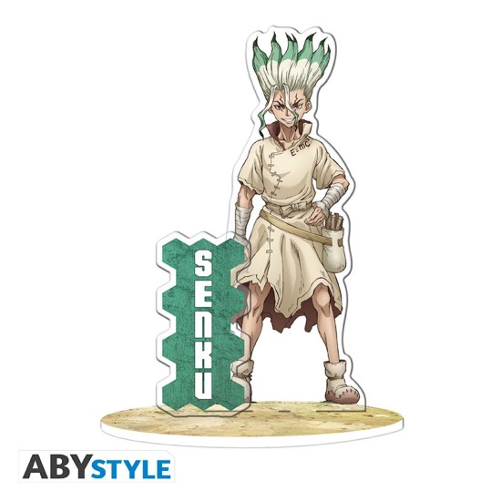 ABYstyle Dr. Stone Acryl Figure 10cm - Senku - Akrila figūriņa