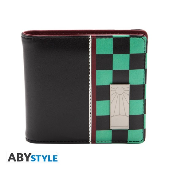 ABYstyle Demon Slayer Premium Bi-fold Wallet 9.5 x 11cm - Naudas maks