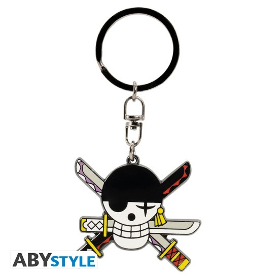 ABYstyle One Piece Keychain - Zoro - Metālisks atslēgu piekariņš