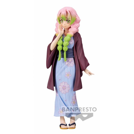 Banpresto Demon Slayer Kimetsu no Yaiba vol.42 Figure 15cm - Mitsuri Kanroji - Plastmasas figūriņa