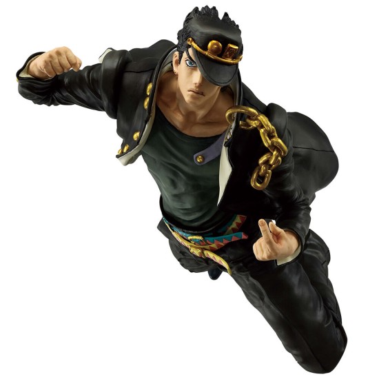 Banpresto Jojo's Bizarre Adventure Standoom Ichibansho Figure 26cm - Jotaru Kujo - Plastmasas figūriņa