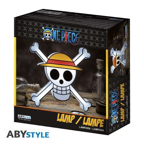 ABYstyle One Piece LED Lamp 21cm (works with 3xAA batteries) - Skull - LED лампа