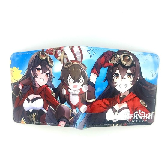 Genshin Impact Wallet 9 x 11cm V2 - Кошелек для денег