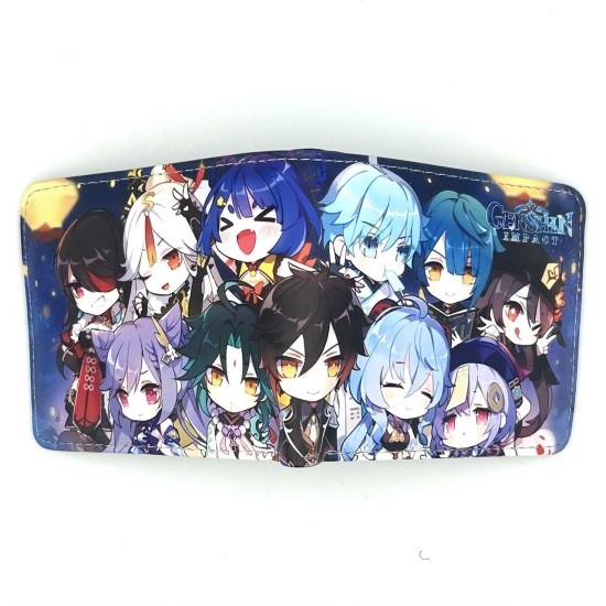 Genshin Impact Wallet 9 x 11cm V5 - Кошелек для денег