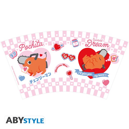 ABYstyle Chainsaw Man Ceramic Mug 250ml - Pochita - Krūze