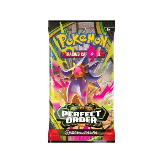 Pokemon Super Card Game TCG Trading Cards - ME03 - Perfect Order Booster Pack EN - Kāršu spēle