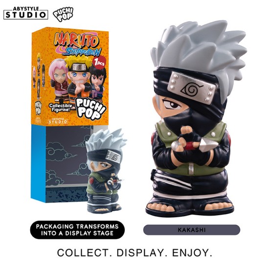 ABYstyle Naruto Shippuden PuchiPop Soft Vinyl Blind Box Figure 5cm (1.pcs) - Plastmasas figūriņa