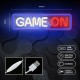 Forever Neolia Decorative Neon Plexi LED Light 40 x 12 x 2 cm (USB Plug) - Game On - Dekoratīva neona LED lampa