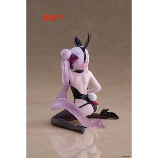 Taito Prize Overlord Desktop Cute Ver. Bunny Figure 13cm - Shalltear - Пластмассовая фигурка