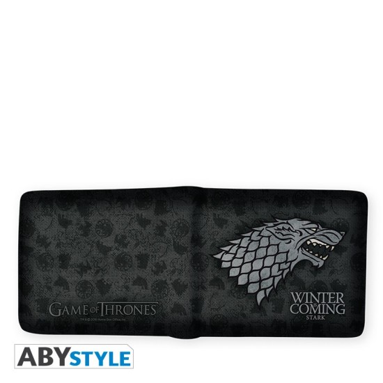ABYstyle Game of Thrones Wallet 9.5 x 11cm - Stark - Naudas maks
