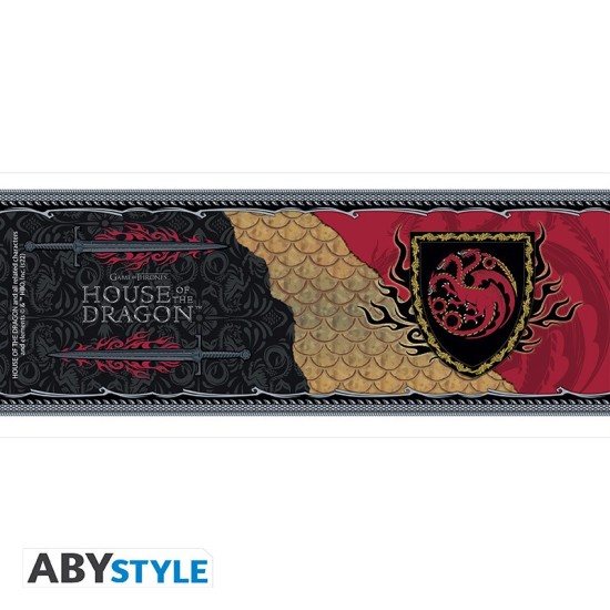 ABYstyle Game of Thrones: House of The Dragon Ceramic Mug 320ml - Targaryen Crest - Krūze