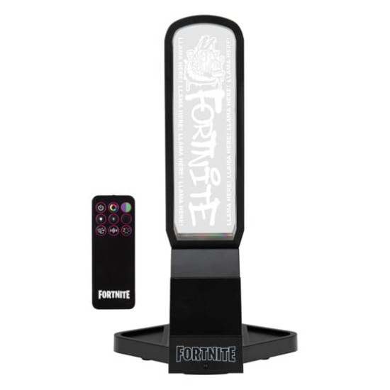 Paladone Fortnite Desk Headphone Stand with Light and Remote Control 30cm