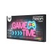 Forever Neolia Decorative Neon Plexi LED Light 20 x 40 x 2 cm (USB Plug) - Game Time - Декоративная неоновая LED лампа