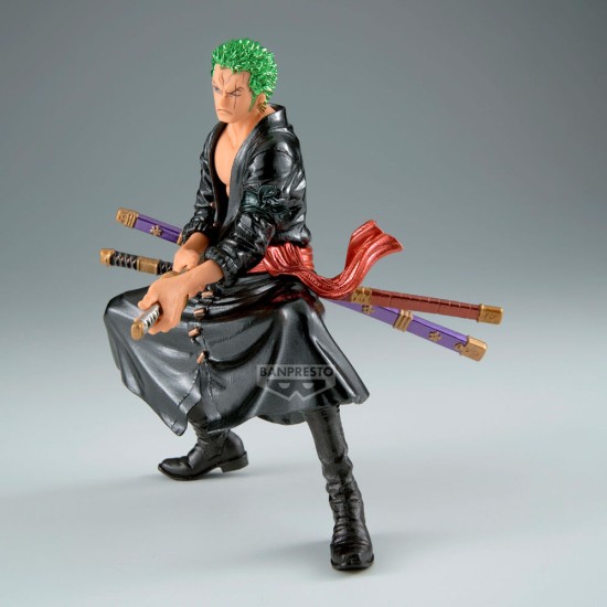 Banpresto One Piece King of Artist Figure 18cm - Roronoa Zoro - Пластмассовая фигурка