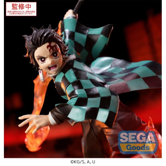 Sega Demon Slayer Kimetsu no Yaiba Xross Link Anime Figure 15cm - Tanjiro Kamado - Plastmasas figūriņa