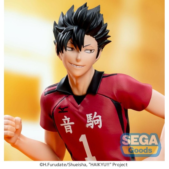 Sega Haikyu!! High Premium Figure 17cm - Tetsuro Kuroo - Plastic figure