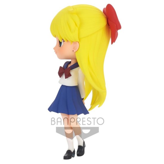 Banpresto Pretty Guardian Sailor Moon Eternal the Movie Figure 14cm - Minako Aino Q posket - Plastmasas figūriņa