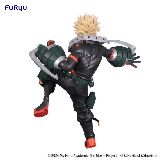 Furyu My Hero Academia: You're Next Trio-Try-iT Figure 21cm - Katsuki Bakugo - Plastmasas figūriņa