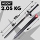 Sword Art Online Stainless Steel Kirito Long Sword 112cm - Katana
