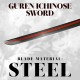 Seraph of the End Stainless Steel Guren Ichinose Sword 99cm - Tērauda Zobens (Katana)