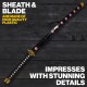 One Piece Sturdy Plastic with LED Zoro's Shuusui Sword 100cm - Katana