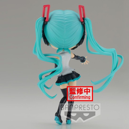 Banpresto Hatsune Miku V4x Style ver.A Figure 14cm - Hatsune Miku Q posket - Plastmasas figūriņa