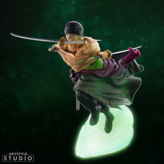 ABYstyle One Piece Glow in the Dark Figure 18cm - Zoro - Plastmasas figūriņa