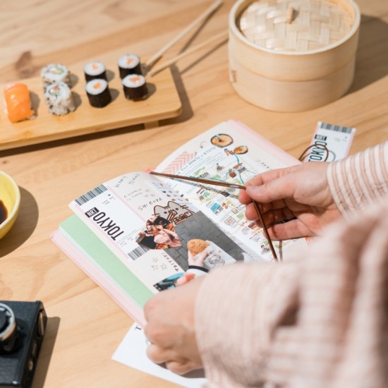 Grupo Erik Pusheen Sush Roll Triple Travel Notebook - Блокнот