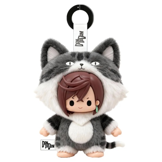 Puremind x DanDaDan Meow Mission Blind Box Vinyl / Plush Keychain - Vinila / plīša atslēgu piekariņš