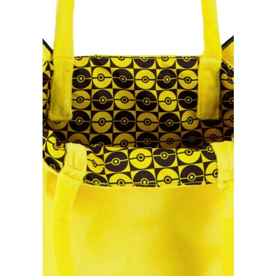 Difuzed Pokemon Novelty Tote Shopping Bag 30 x 45 cm - Pikachu - Iepirkumu soma