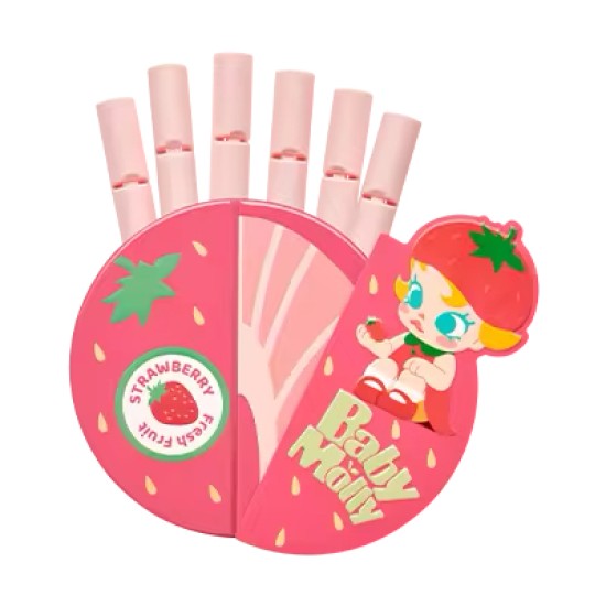 Pop Mart Baby Molly Fruity Aroma Series-Magnetic Sealing Clip Storage Box Set - Magnētiska uzglabāšanas kastīte ar aizdares klipšiem
