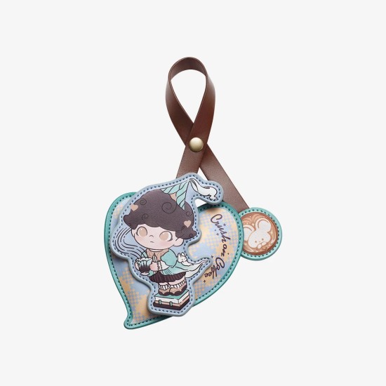 Pop Mart Dimoo Crush on Coffee Series-Sachet Pendant Set Keychain - Piekarināms aksesuārs / Somas piekariņš